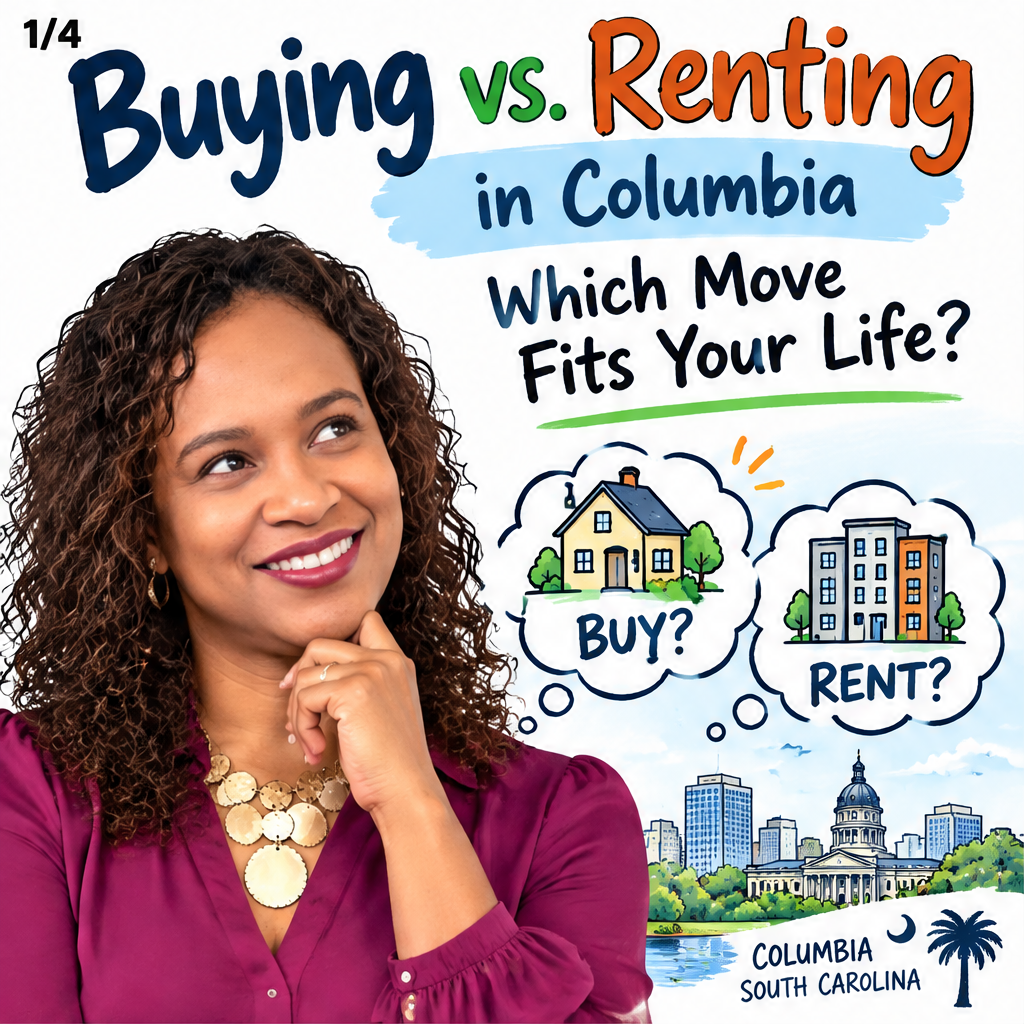 Buying vs. Renting in Columbia: Which Move Fits Your Life?